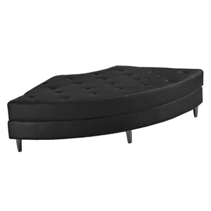 Graciano Curved Chaise Ottoman